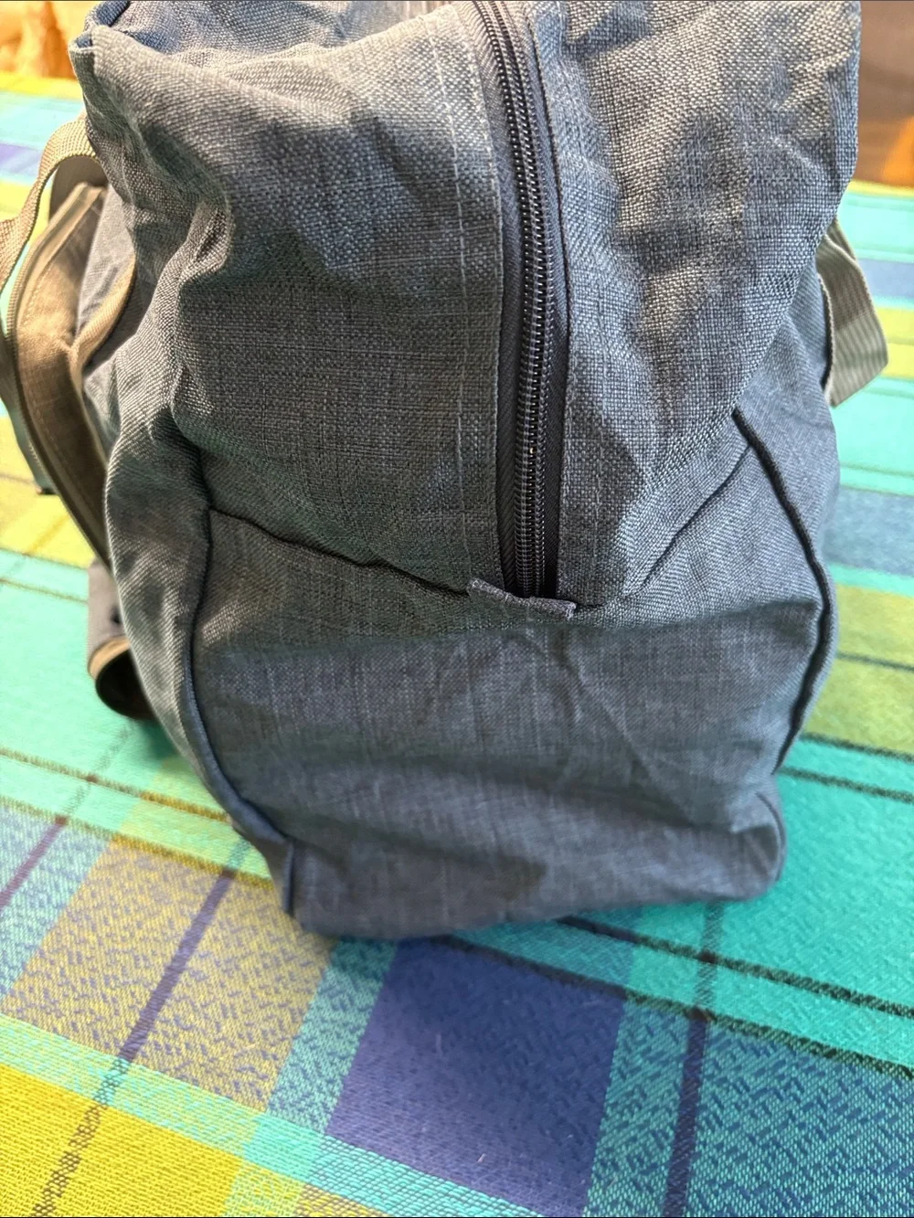 Travel duffel bag, folds into small pack